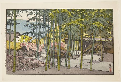 Toshi Yoshida - original woodcut print
