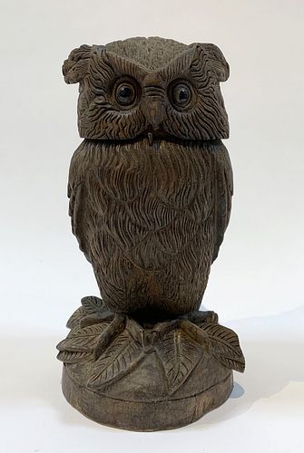 Black Forest Owl Humidor