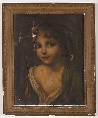 Old Master Painting of a Child