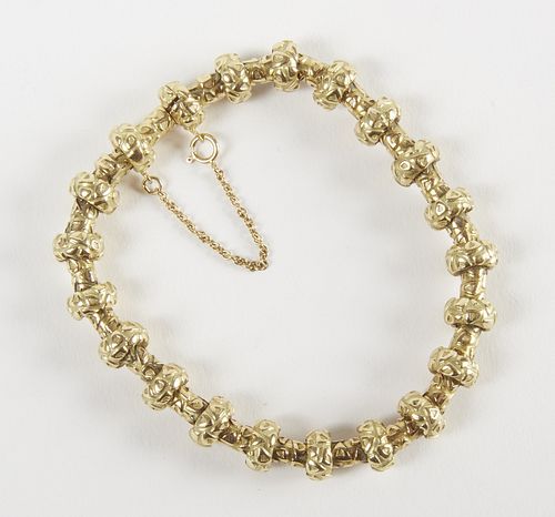 Fine 18K Chaumet Gold Bracelet