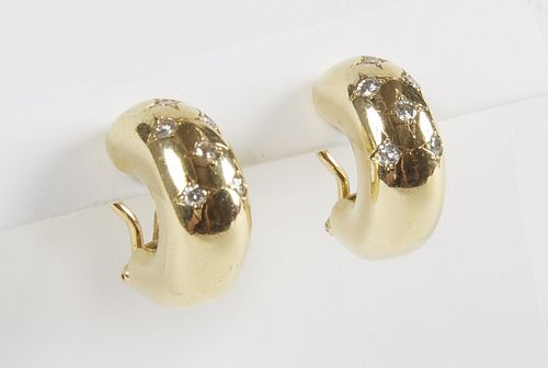 Chaumet Earrings 18K with Diamonds
