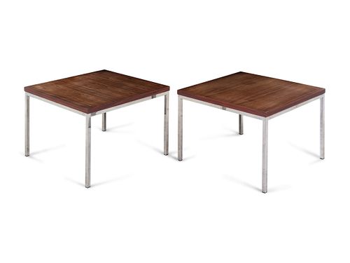 Manner of Florence Knoll
20th Century
Pair of End Tables
