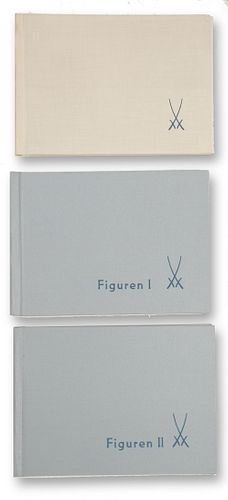 Meissen, 3 Volume Factory Factory Catalog