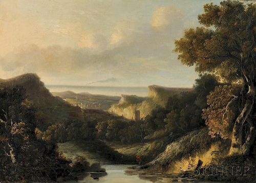 Attributed to John Crome, called Old Crome (British, 1768-1821)      The Ringland Hills, Norwich
