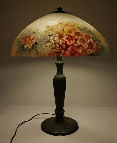 HANDEL Reverse Painted Lamp 7032