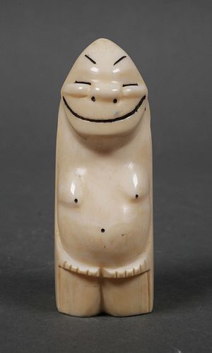 Billiken Walrus Ivory Carved Figurine