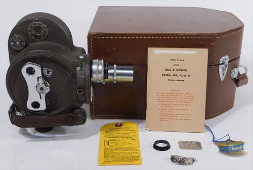 Bell & Howell Filmo 70 16mm Film Camera #1