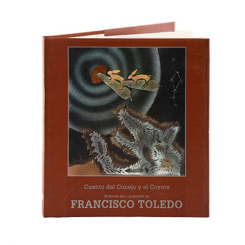 Lote de Libro: CUENTO DEL CONEJO Y EL COYOTE.  Toledo, Francisco (Ilustraciones).  México: Fondo de Cultura Económica.