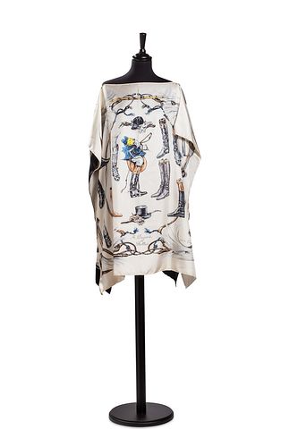 Hermès - Paris - Scarf dress À propos de bottes