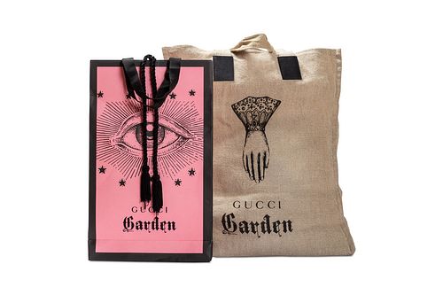 Gucci - Shopper double handles bag