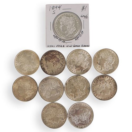 (11 Pc) Morgan Silver Dollar