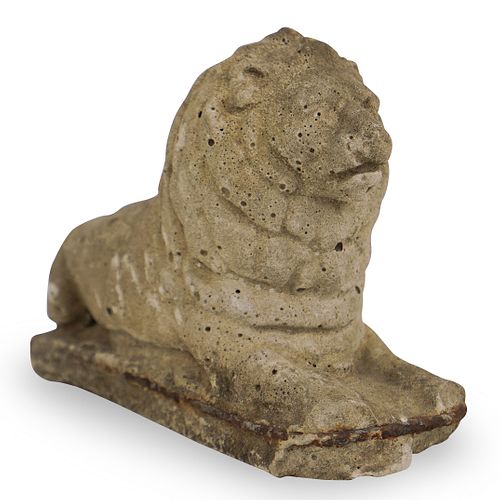 19th Ct. Stone Lion Statue