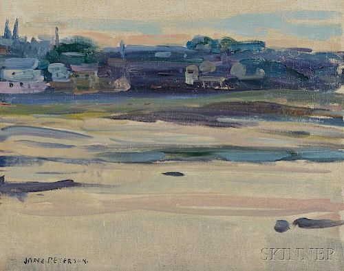 Jane Peterson (American, 1876-1965)      Sunset--Gloucester, Mass.