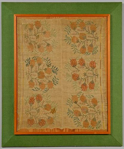 Early needlework textile