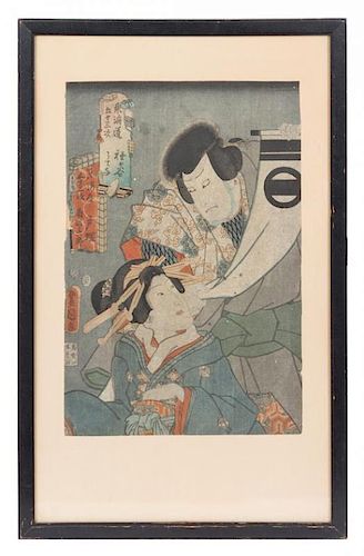 * Utagawa Toyokuni, (1769-1825), Figures