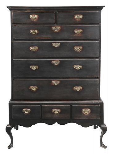 American Queen Anne Chest on Frame