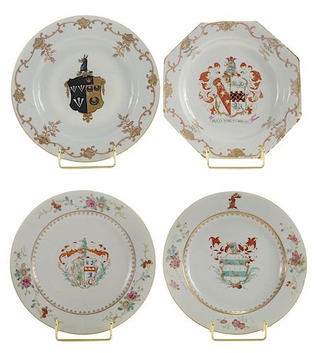 Group of Four Chinese Export Porcelain