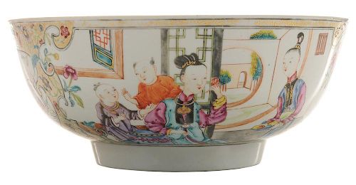 Chinese Export Porcelain Enameled and