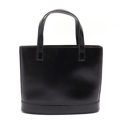 Manolo Blahnik Leather Bucket Bag