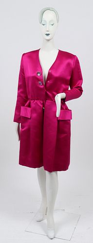 Oscar De La Renta Pink Dress