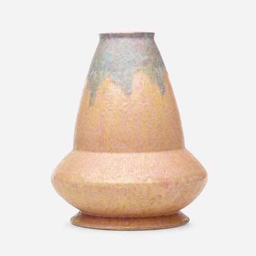 Roseville Pottery, Rare Carnelian II vase