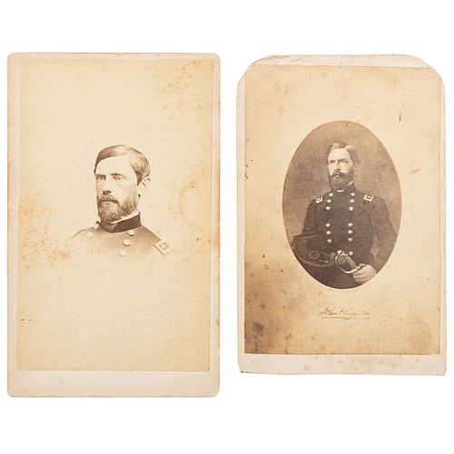 Two CDVs of Union General John F. Reynolds