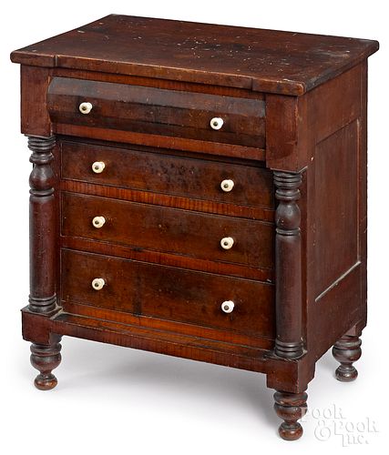 Pennsylvania Sheraton child's chest of drawers