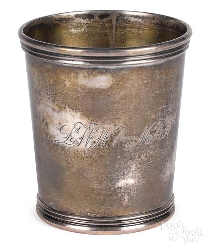 Booneville, Missouri coin silver julep cup