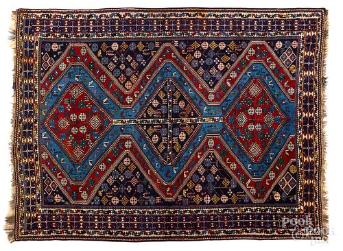 Semi antique Caucasian carpet