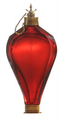 Very Rare Delicate Gold Ruby Glass
