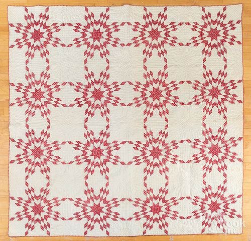 Star pattern quilt, late 19th c.