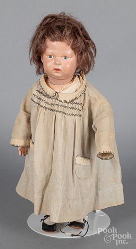 Schoenhut painted wood jointed doll