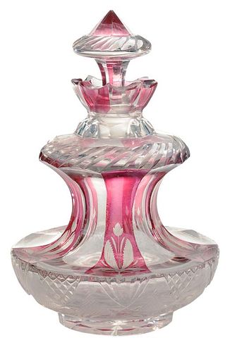 Waisted Cut and Engraved Perfume
