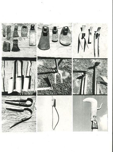 Mimmo Castellano (1932-2015)  - Untitled ( agricultural tools), years 1960
