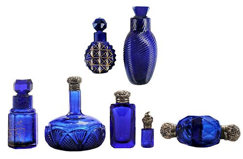Seven Small Old Cobalt Perfume/