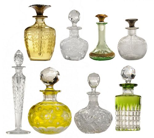 Eight Nice Perfume Bottles, Including