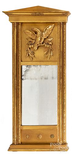 Federal giltwood mirror, ca. 1820