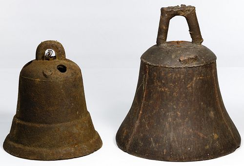 Asian Style Cast Iron Bells