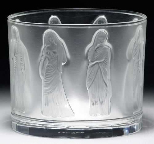 Lalique Crystal 'Femmes' Vase