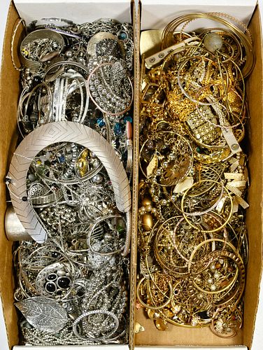 Gold- and Silver-Tone Costume Jewelry Assortment