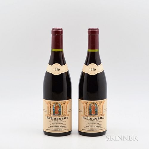Georges Mugneret Gibourg Echezeaux 1990, 2 bottles
