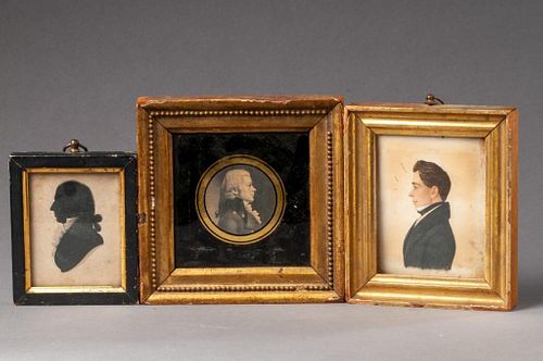 Three Miniature Portraits.