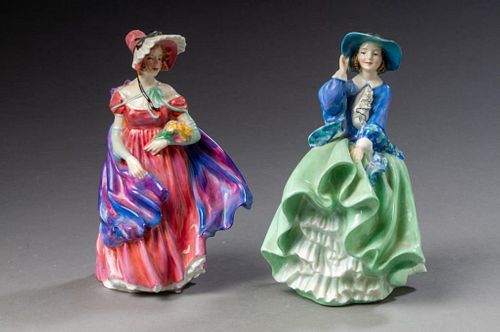 Two Royal Doulton Figurines.