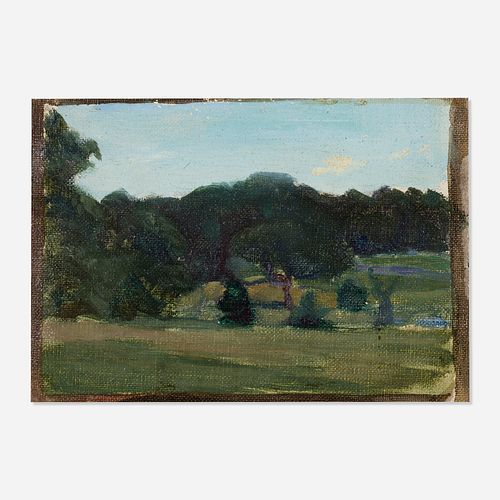 Emil Carlsen, Untitled (summer landscape)