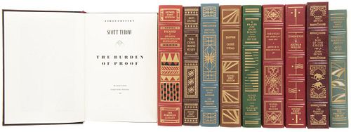 Primeras Ediciones Firmadas Franklin Library. Pennsylvania: Franklin Library, 1985 - 1994. Piezas: 10.