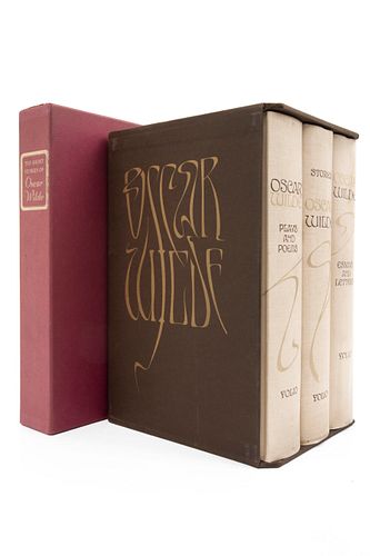 Obras de Oscar Wilde. Plays and Poems/ Stories/ Essays and Letters/ The Stories of Oscar Wilde... Piezas: 4.