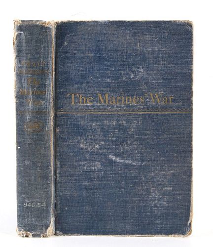 The Marines War By Fletcher Pratt 1948 First Ed.