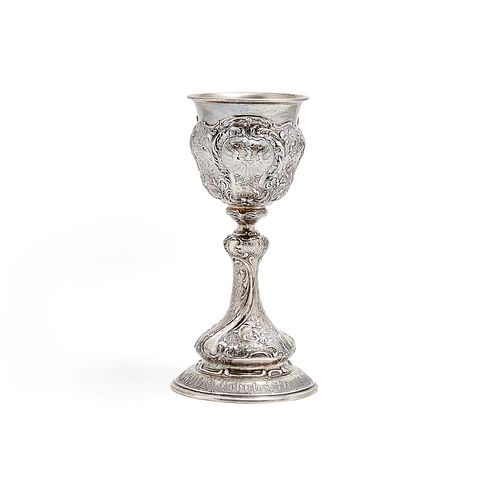 Schaper - A silver glass, Berlin 19th Century, Schaper