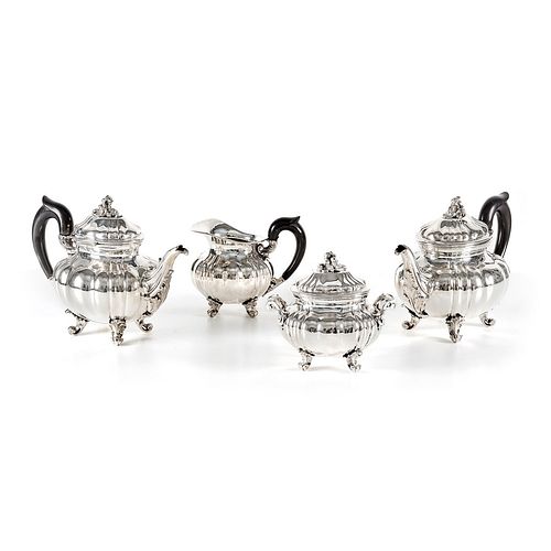 A tea and coffee service, Milan 20th Century