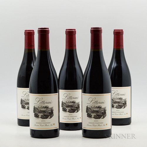 Littorai Pinot Noir Hirsch Vineyard 2001, 5 bottles